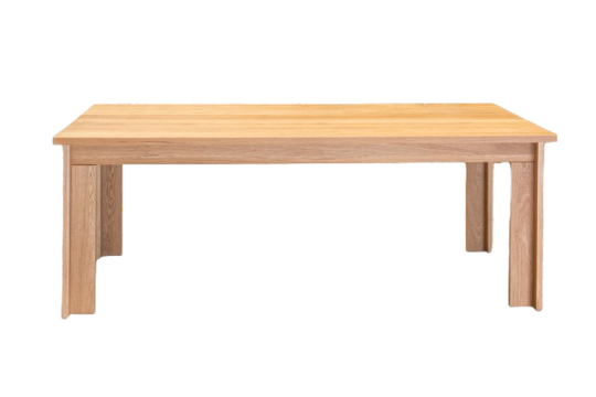 Retreat Paneled Dining Table - Light Oak image 1